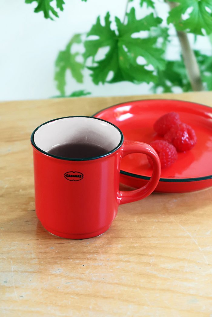 Cabanaz Stackable Mug Scarlet red sfeer BijCees.nl