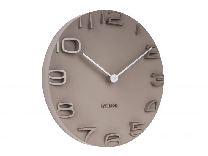 Karlsson Wall Clock On The Edge Grey 4 BijCees.nl