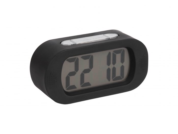 Karlsson Alarm Clock Gummy Black 2 BijCees.nl