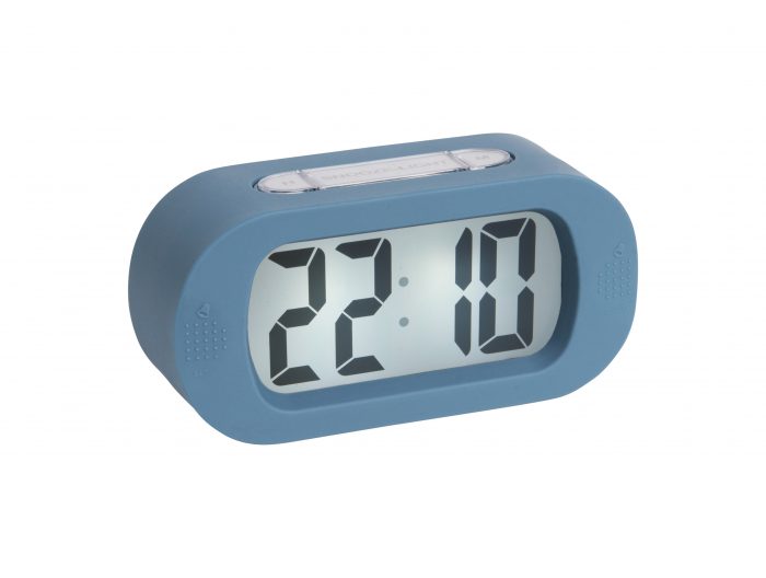 Karlsson Alarm Clock Gummy Blue BijCees.nl