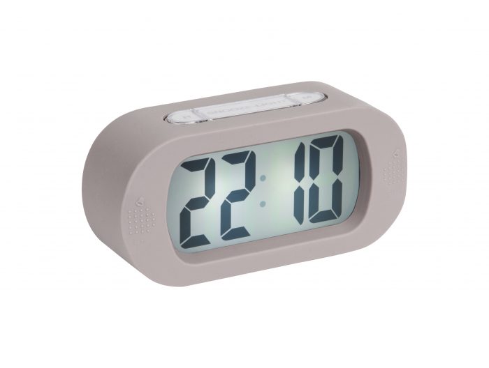 Karlsson Alarm Clock Gummy Grey BijCees.nl