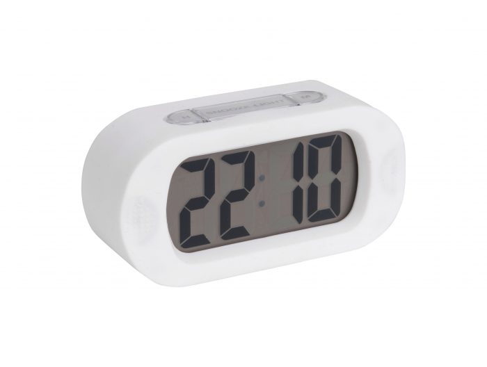 Karlsson Alarm Clock Gummy White 2 BijCees.nl