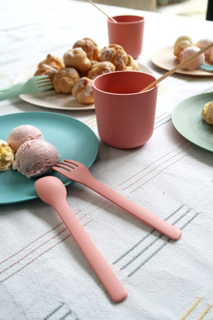 Zuperzozial sweet bite fork & spoon dulce colour bijcees.nl