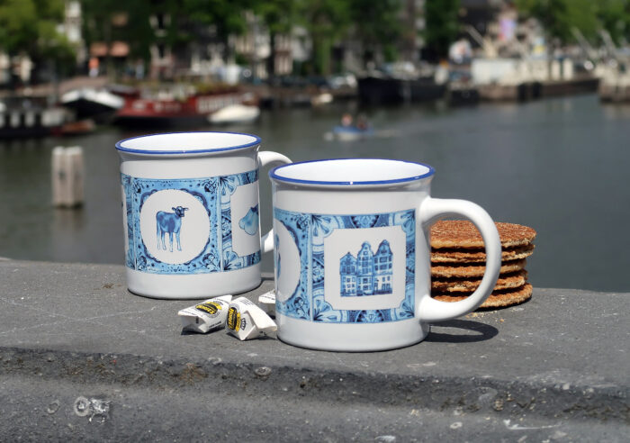 Cabanaz Tea/Coffee Mug Dutch Blue bijcees.nl