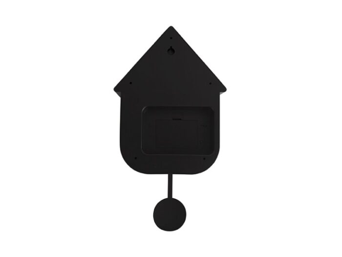 Karlsson Wall Clock Modern Cuckoo Black bijcees.nl