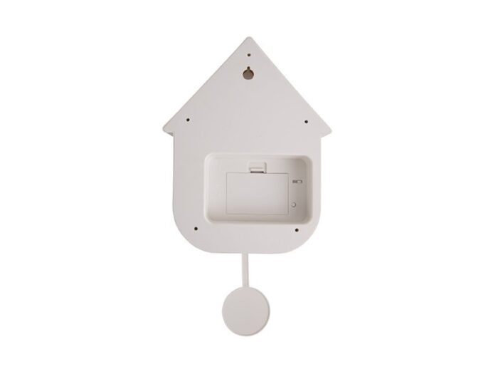 Karlsson Wall Clock Modern Cuckoo White bijcees.nl