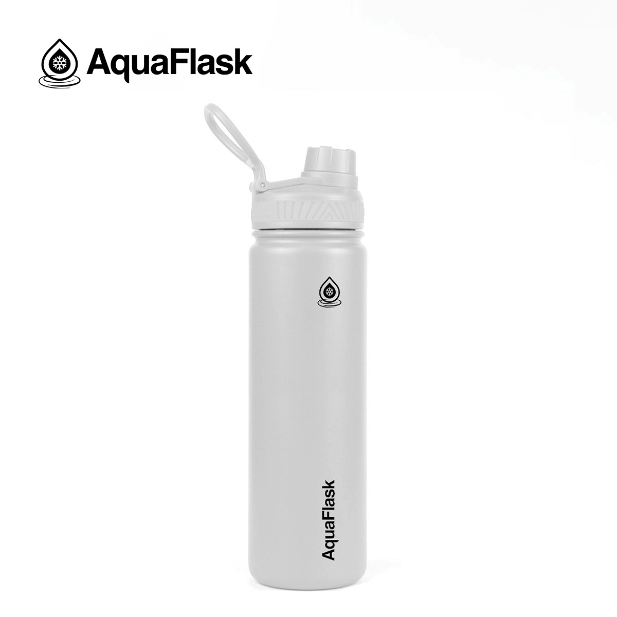 aquaflask waterfles 650ml arctic white bijcees.nl