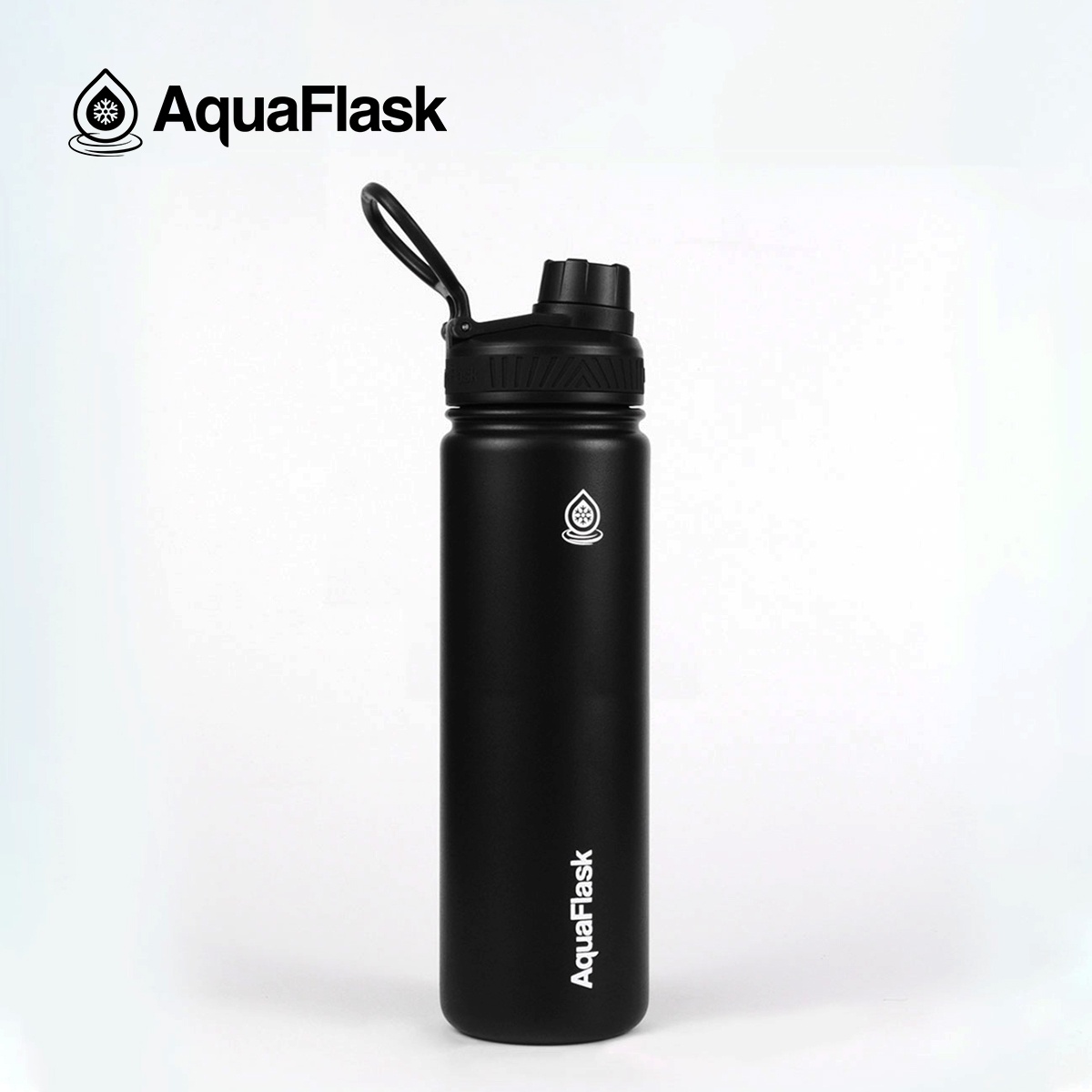 aquaflask waterfles 650ml space black bijcees.nl