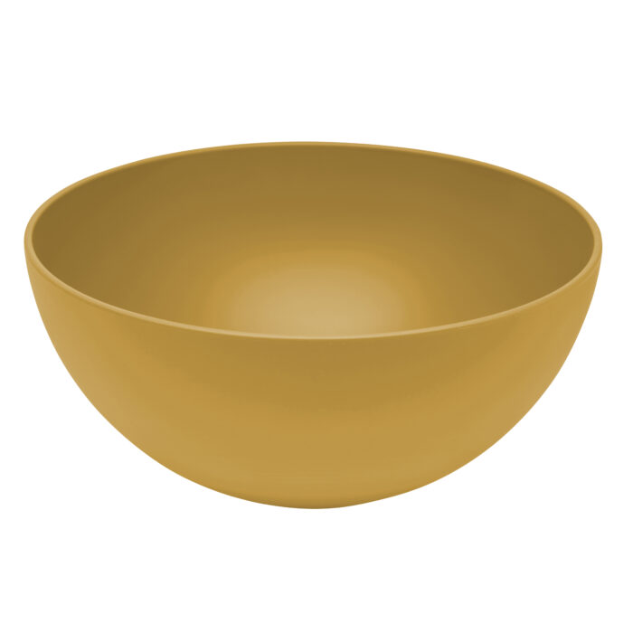 Zuperzozial nature mega bowl 30cm mosterd bijcees.nl