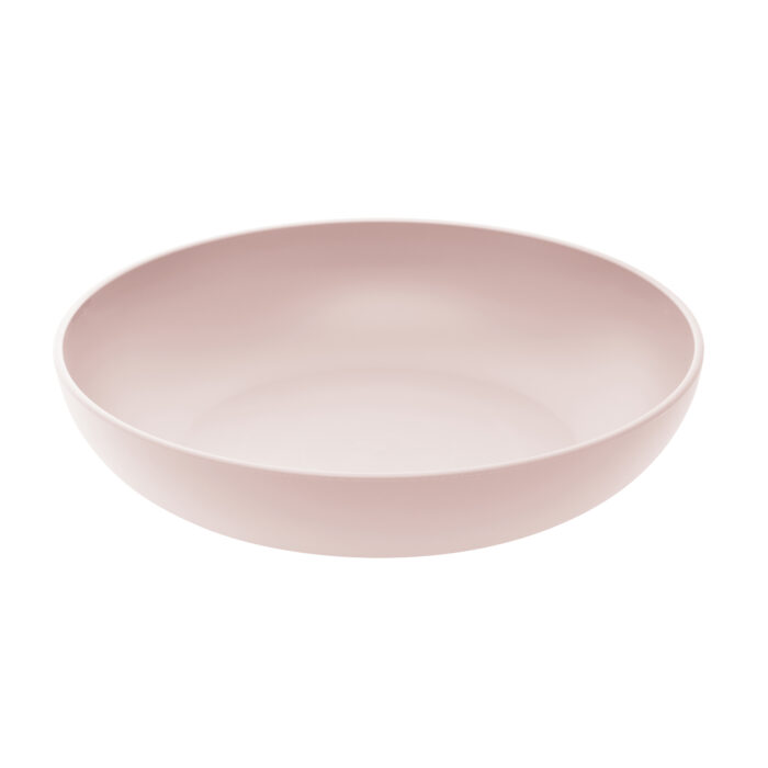 Zuperzozial Nature Flat Bowl Pink 26cm bijcees.nl