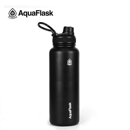 aquaflask waterfles 1200ml space black bijcees.nl